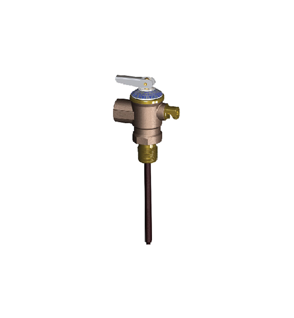 Pressure & temperature relief valve