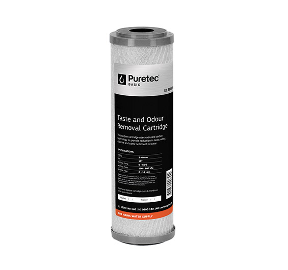 EC051 Extruded Carbon Cartridge 10 inch 5 micron