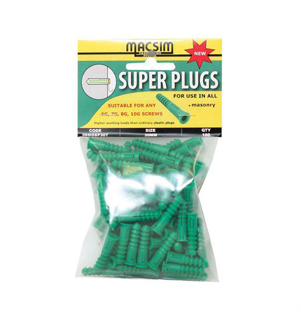 Rawl Plug PVC Green